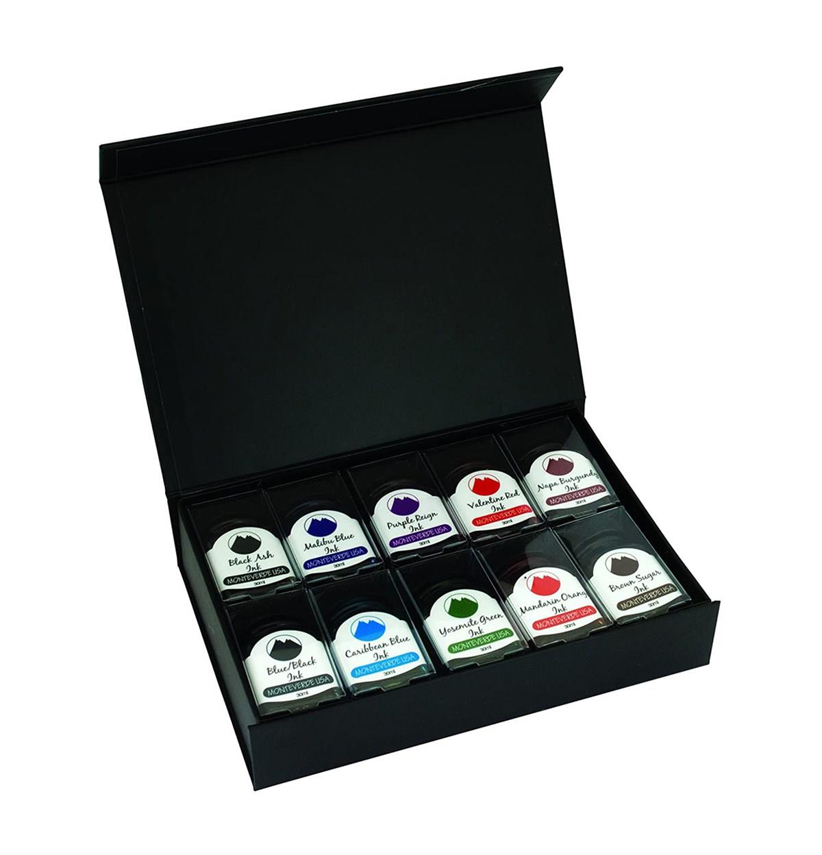 Monteverde Core Ink Collection 10'lu Mürekkep Hediye Seti 
