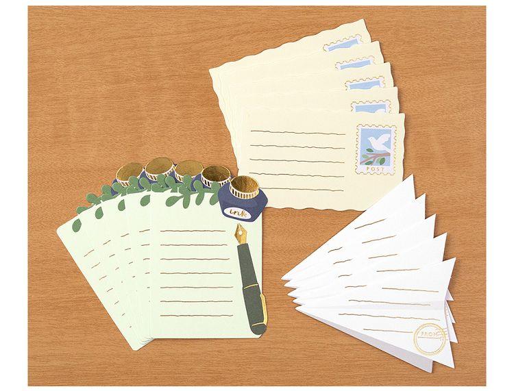 Midori sticker seal PCM label message letter pattern