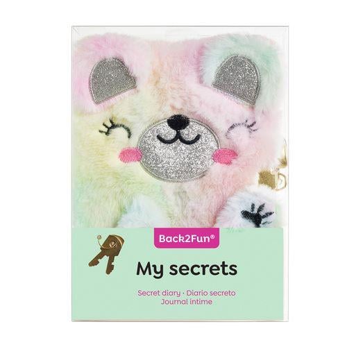 Miquelrius Back2Fun Fluffy Animals Tüylü Özel Kutusunda Defter Bear