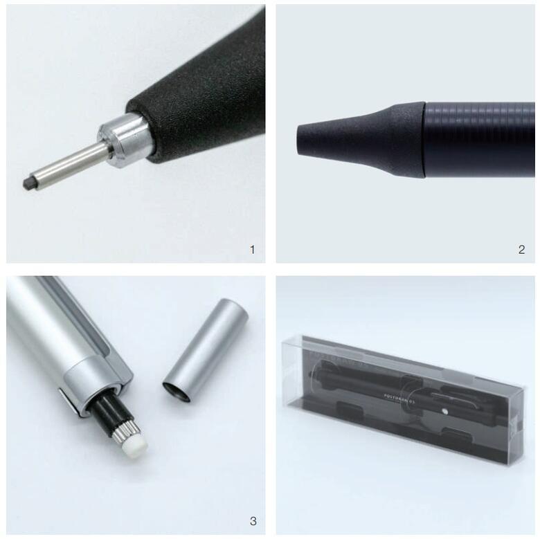 Luddite PostDraw 0.5 mm Double Knock Mekanik Uçlu Kalem Siyah