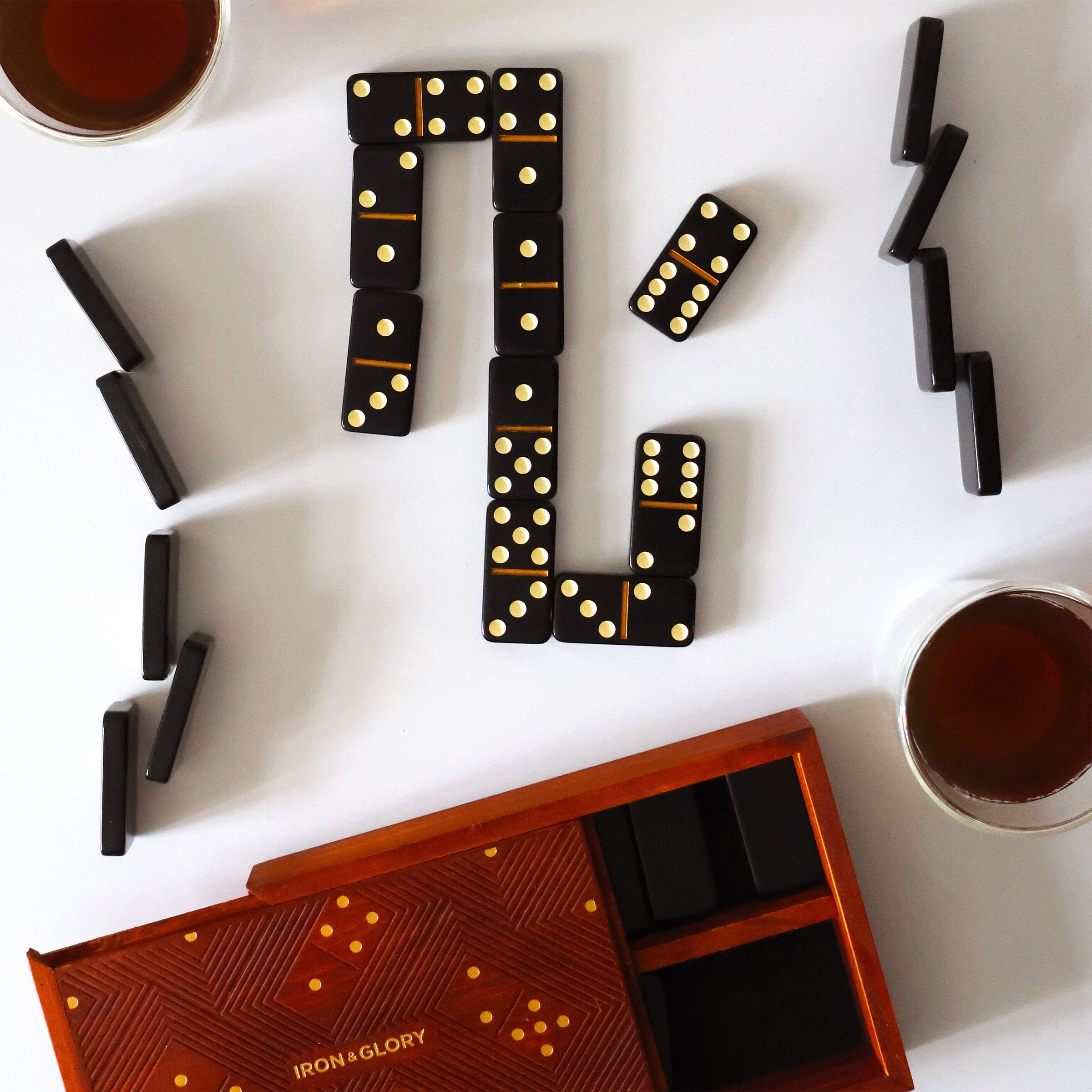 Suck Uk Dominoes Ahşap Kutulu Domino Seti