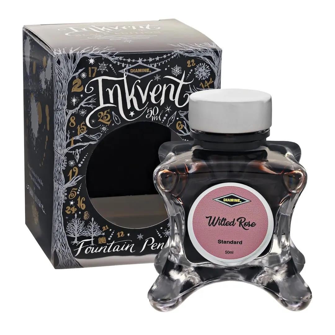 Diamine Inkvent Black Edition Collection Şişe Mürekkep 50ml Wilted Rose