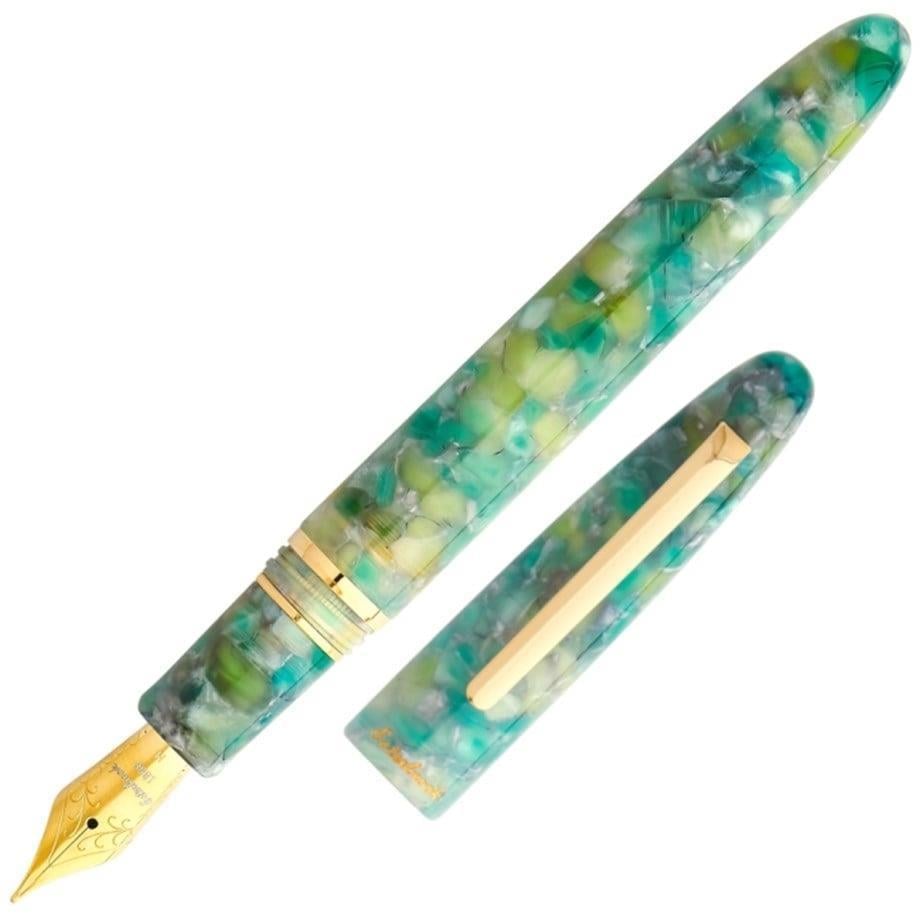 Esterbrook Estie Dolma Kalem Sea Glass Gold  Extra Fine