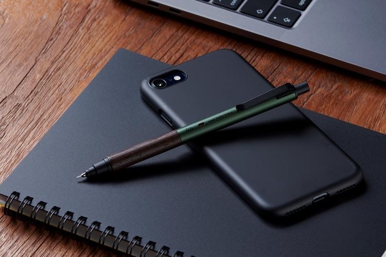 Mitsubishi Pencil Kurutoga Wood 0.5mm  Forest Green
