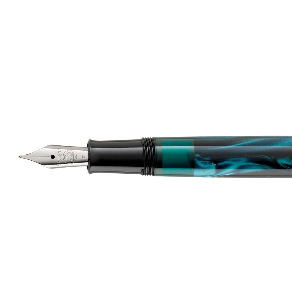 Pelikan Classic M205 Petrol Marbled Dolma Kalem M Uç