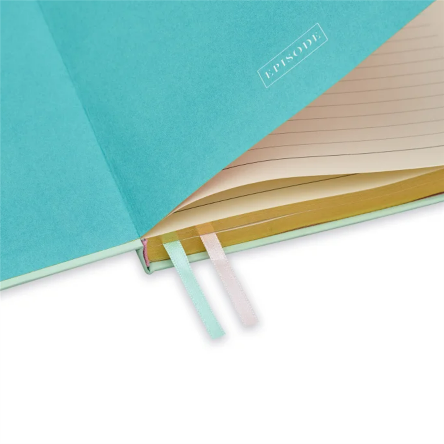 Episode Colourblock Rose Celeste B5 Kalın Defter