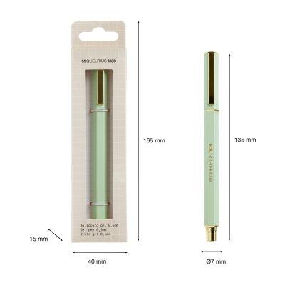 Miquelrius Back2Basic Metallic Ggreen 0.5 mm Tükenmez Kalem