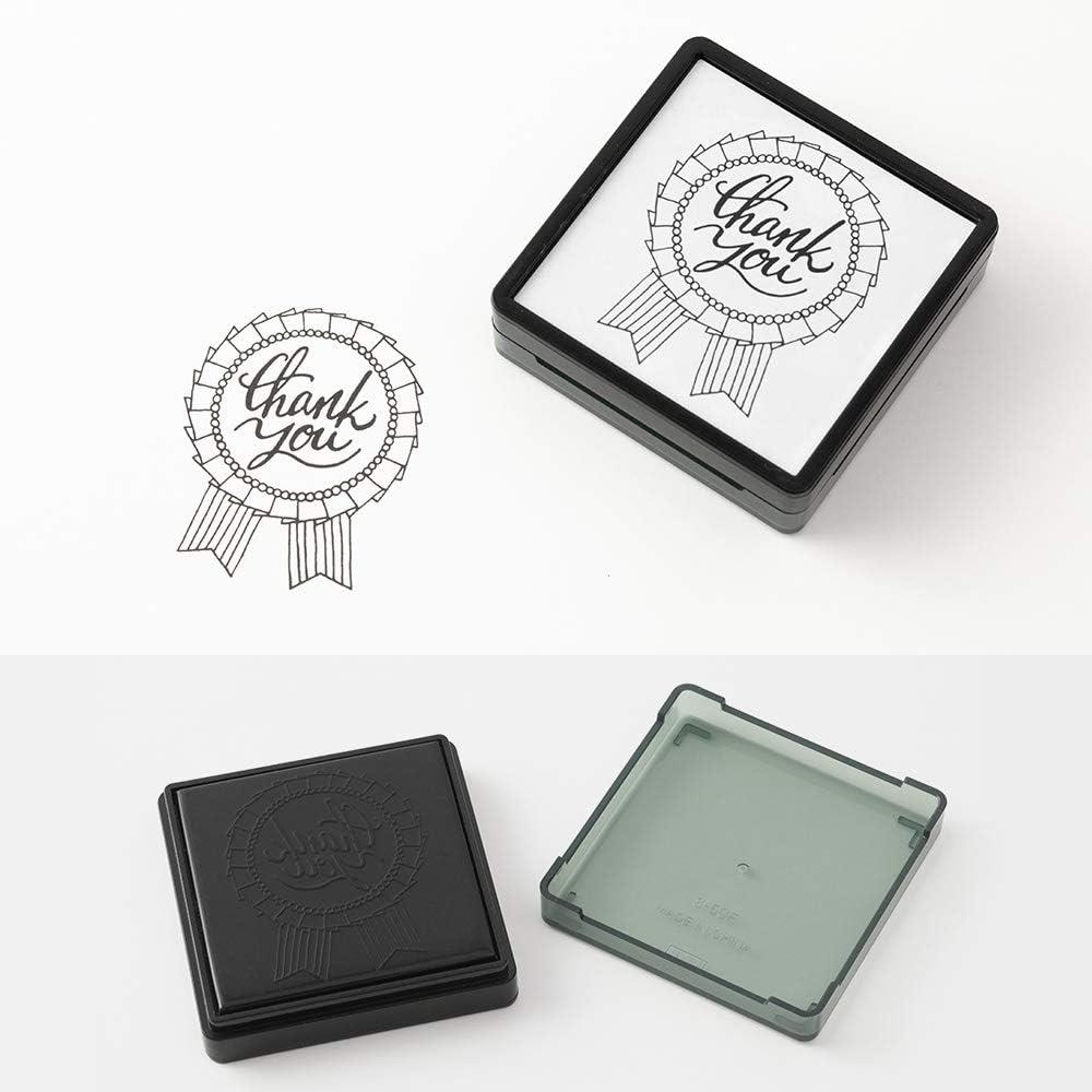 Midori Paintable Penetration Stamp Damga - Large Size Rosette 35401006