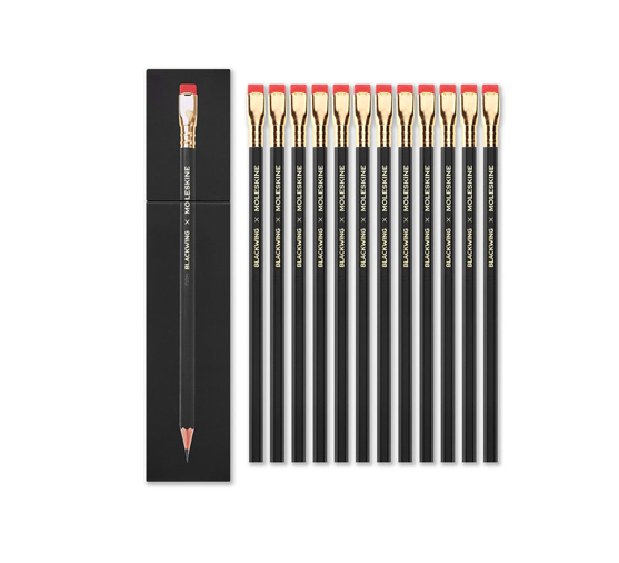 Blackwing X Moleskine Limited Edition Gold Ahşap Kurşun Kalem 