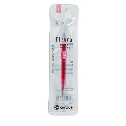 Kayou Plus Fleuro Water-Based Gel Pen Refill 0,4mm Pink