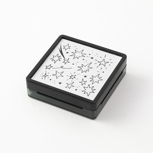 Midori Paintable Penetration Stamp Damga - Large Size Star 35400006