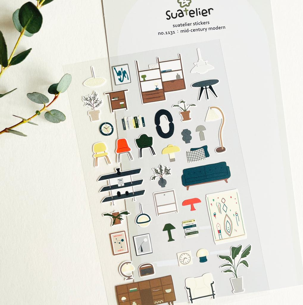 Suatelier Deco Sticker Mid-Century Modern