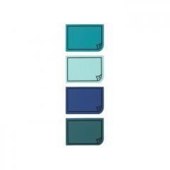 İf Bookaroo Kitap Ayracı & Post It  Blue