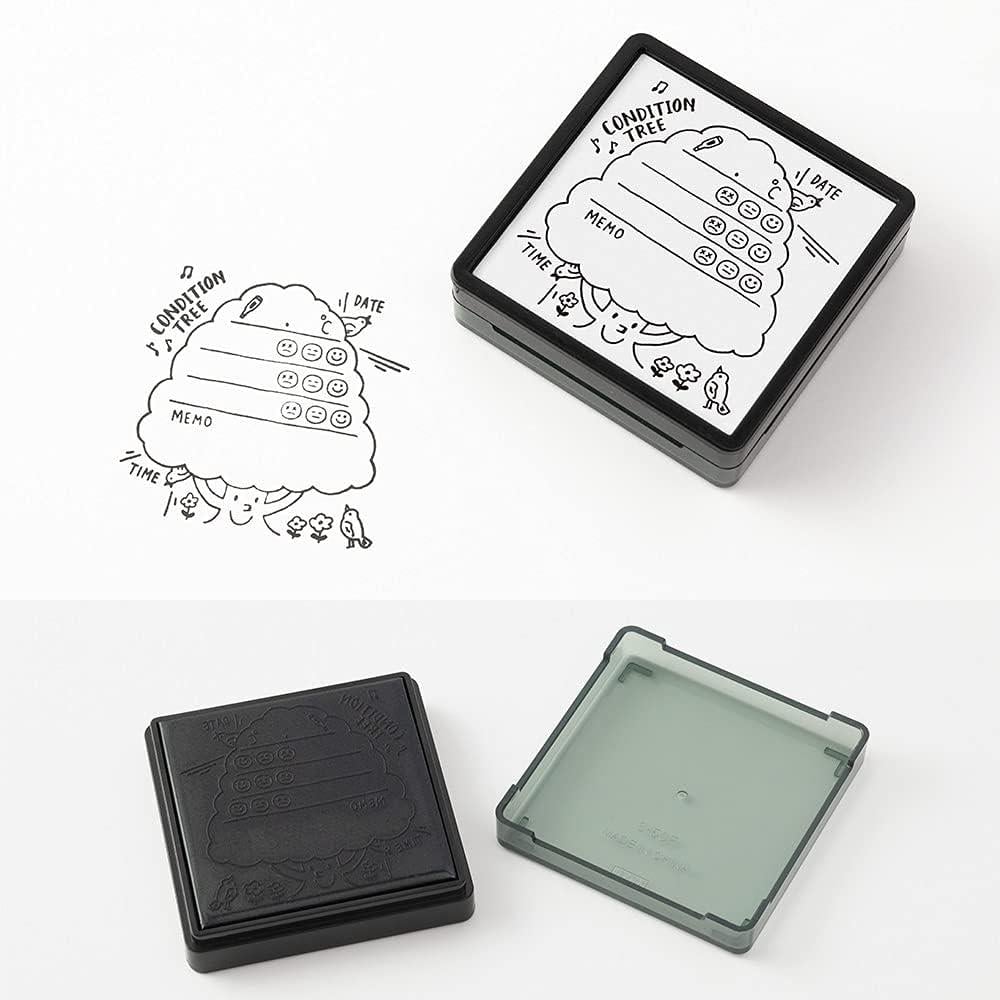 Midori Paintable Penetration Stamp Damga - Large Size Physical Conditioning Control Pattern 35422006