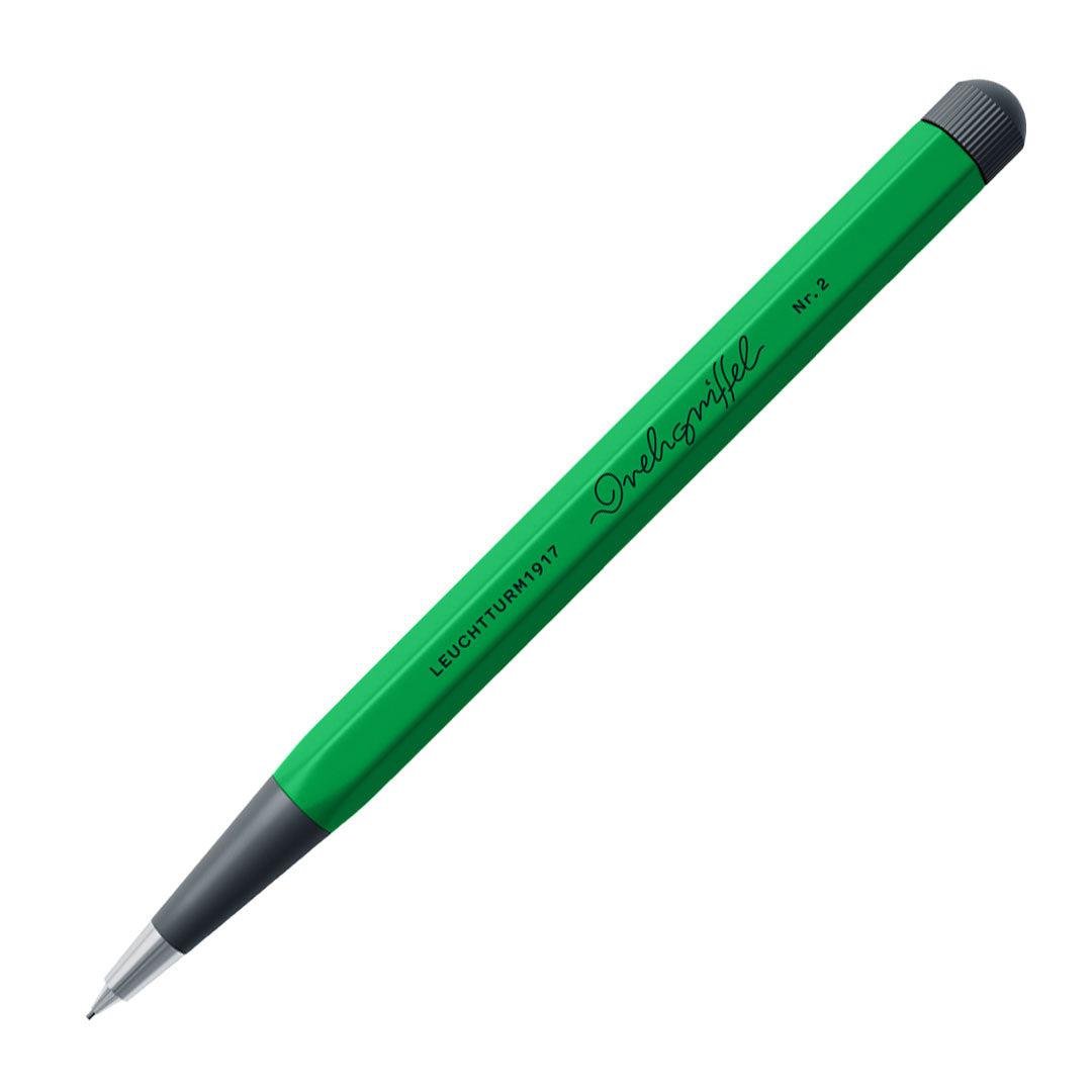 Leuchtturm1917 Drehgriffel Nr. 2, Mekanik Uçlu Kalem, 0.7 mm Uç, Spring Leaf 372223