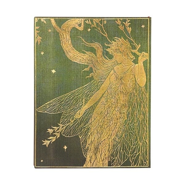 Paperblanks Olive Fairy Esnek Kapak 18x23 cm Çizgisiz Defter FB9640-5