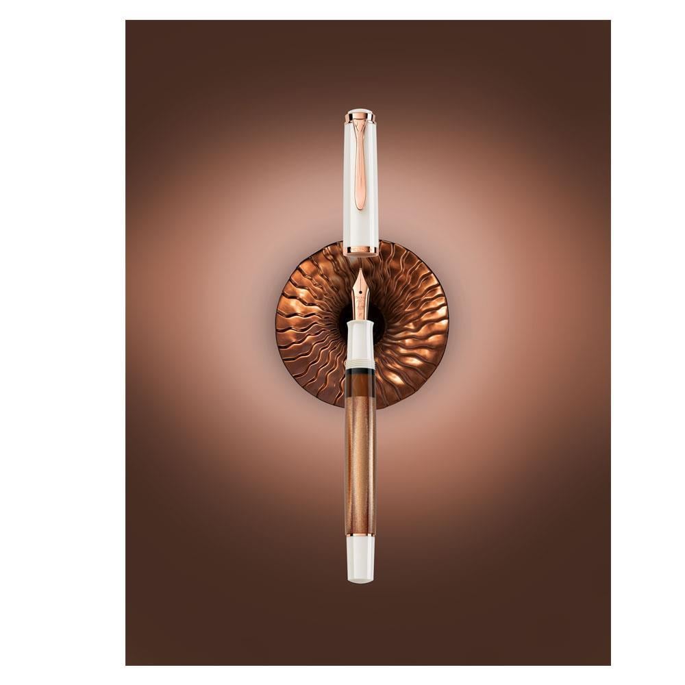 Pelikan Classic M200 Dolma Kalem Copper Rose Gold M Uç
