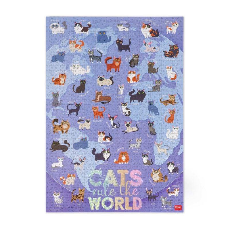 Legami Puzzle Holo Print Cats
