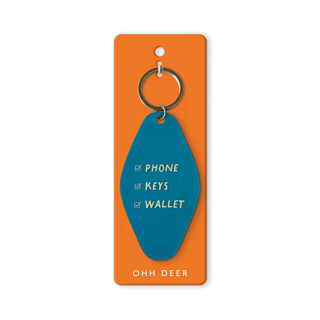Ohh Deer Tasarımı Otel Tipi Anahtarlık Phone Keys Wallet 13393