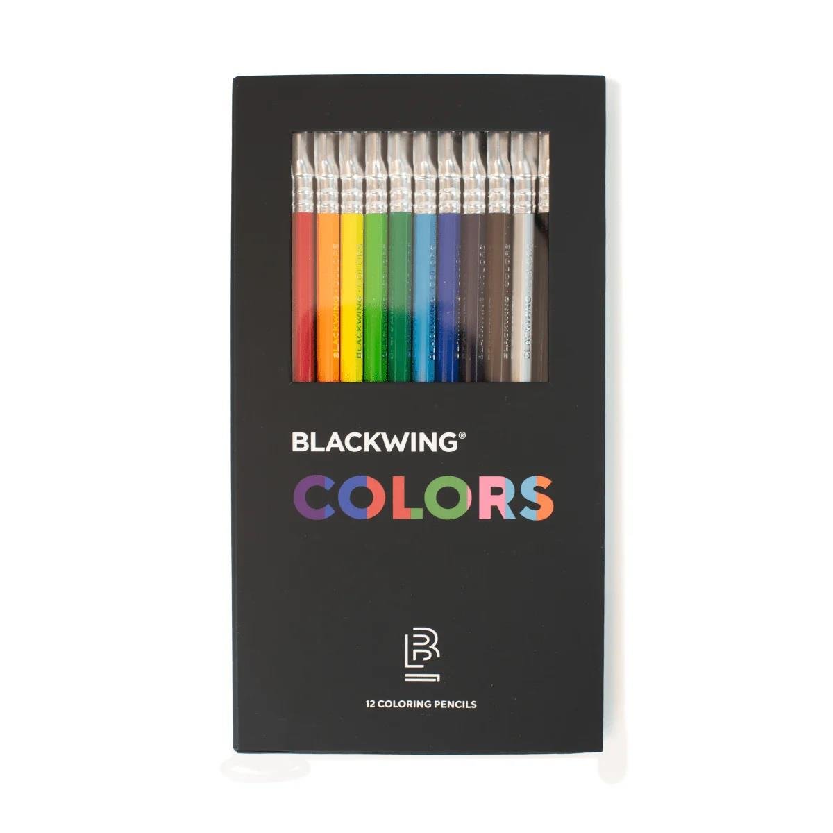 Palomino Blackwing Colors Silgili Ahşap Gövdeli 12'li Kalem Seti 