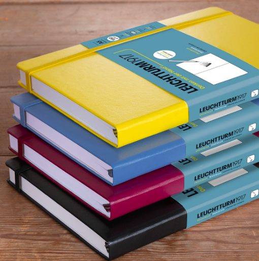 Leuchtturm1917 Medium (A5) 112 pages Sketchbook Eskiz Defteri - Stone Blue 366156