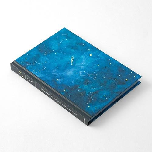 Midori Limited Edition Diary A5 Night Sky Pattern