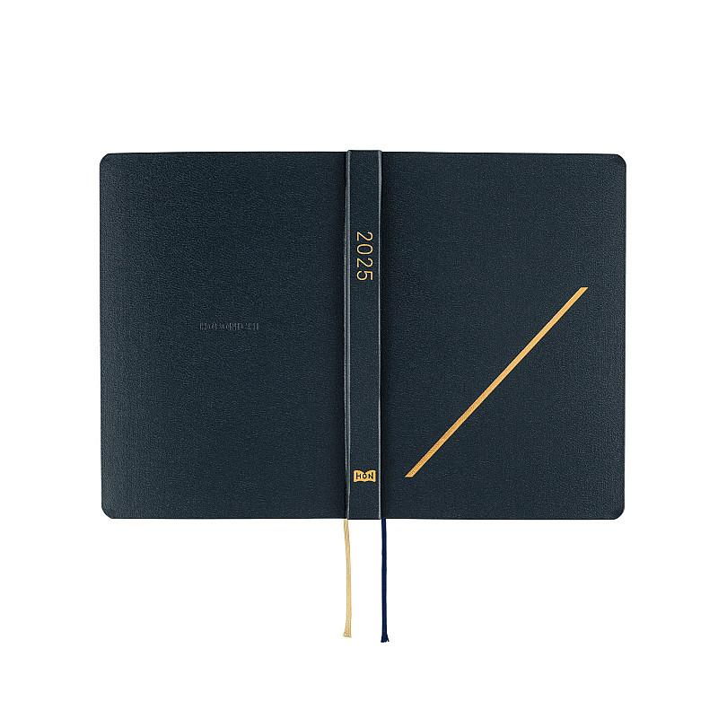 Hobonichi Techo Hon English Version A6 2025 Slash (Black) 
