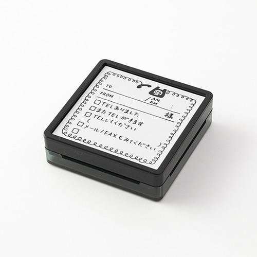 Midori Paintable Penetration Stamp Telephone Stamp Pattern Damga -  35404