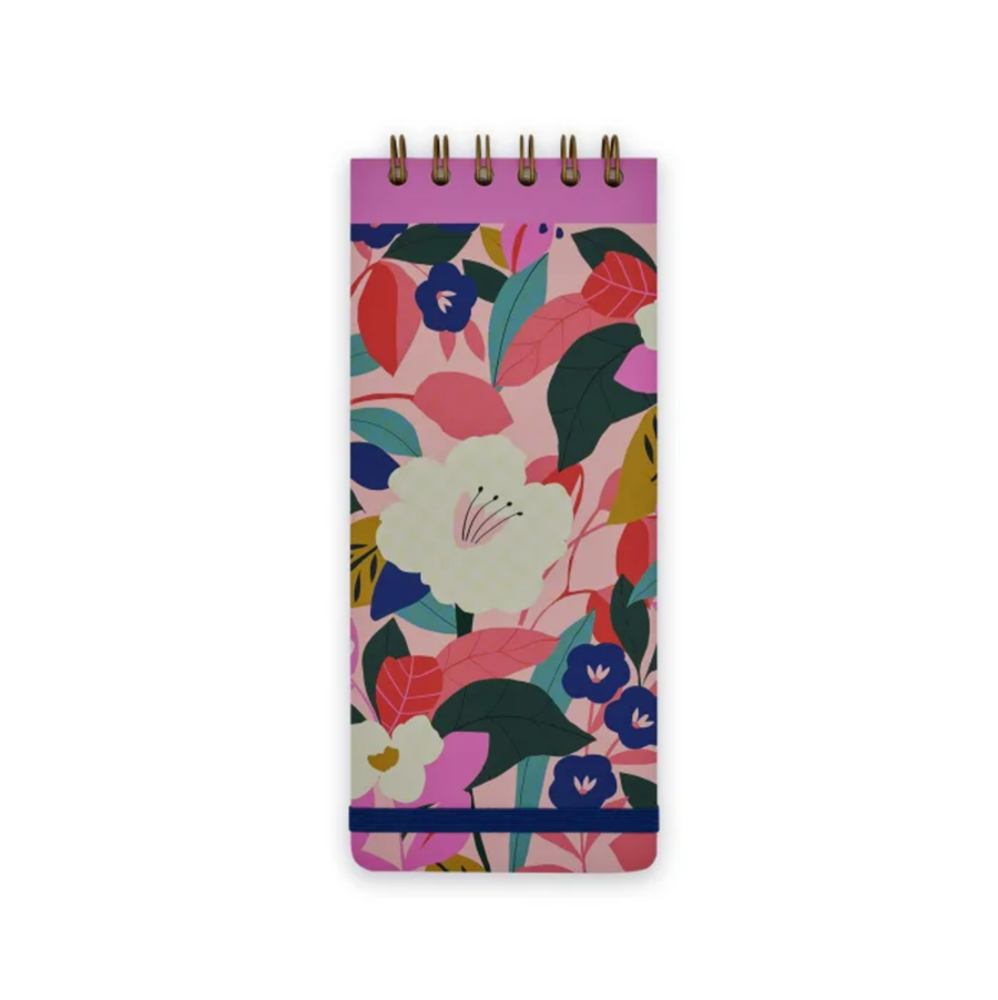 Episode Modern Florals White Petunia Dikey Spiralli Defter