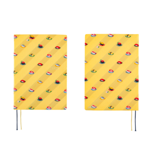 Hobonichi Hon A5 2025 Japanese Version Bow & Tie: Sushi Ajanda/Planner
