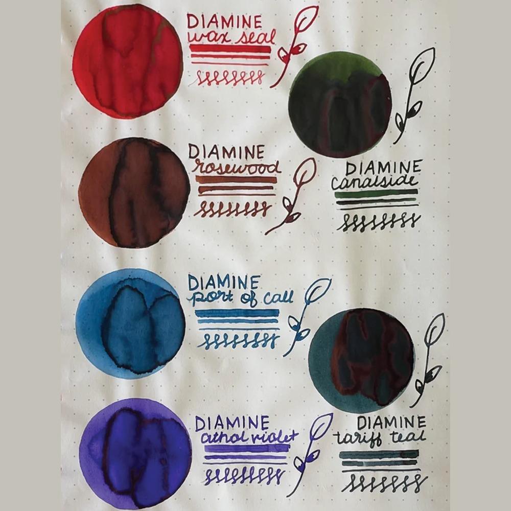 Diamine 160. Yıl Dolma Kalem Mürekkebi 75 ml. Rosewood