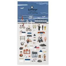 Suatelier Deco Sticker Ocean Village