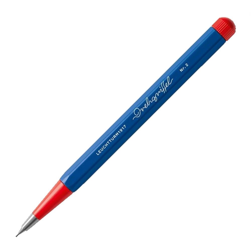 Leuchtturm 1917 x Bauhaus Drehgriffel Nr.2 Mekanik Uçlu Kalem Royal Blue/Red 371285