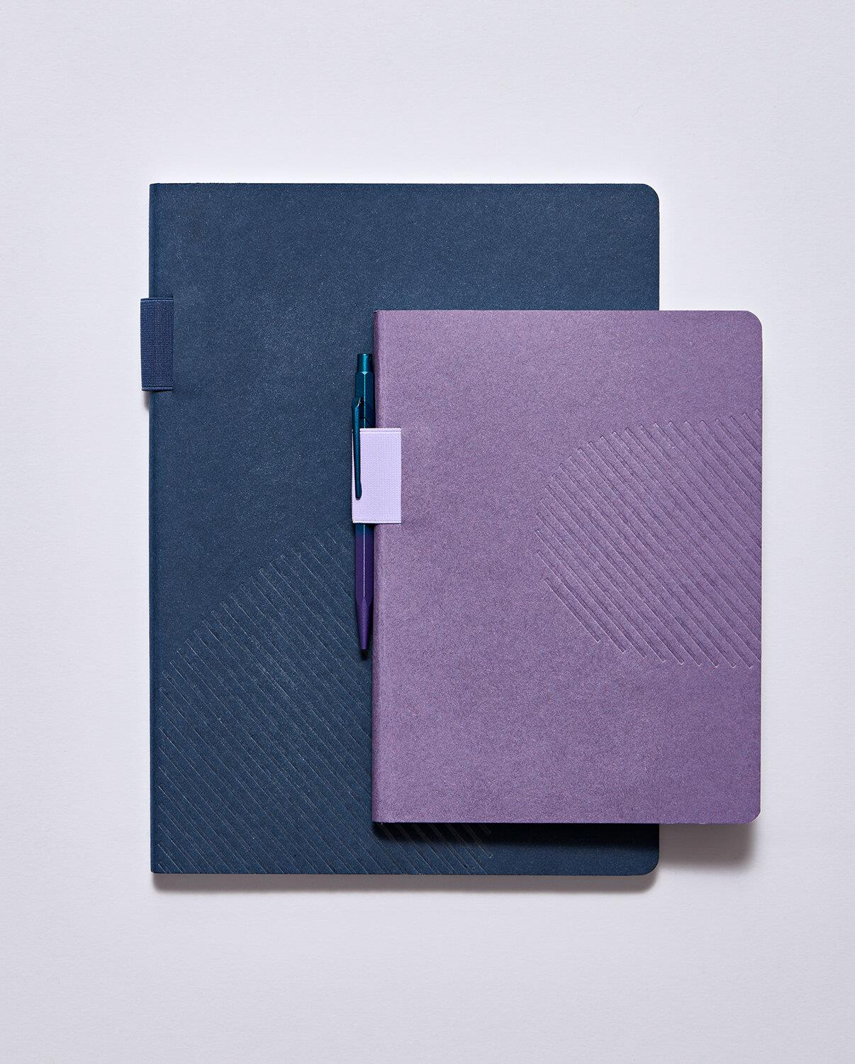 Nuuna Workbook XL Noktalı Defter 192 Sayfa - Bleu Nuit by MUT Design Studio Limited Edition