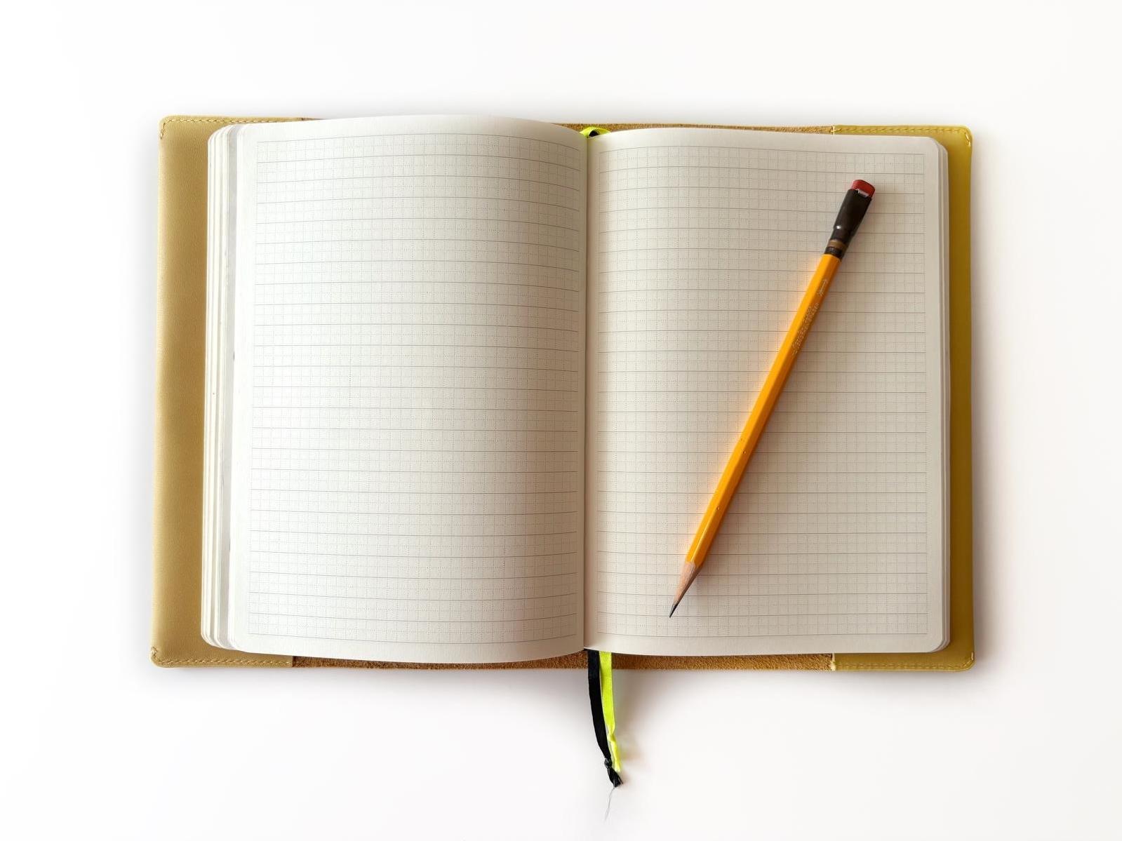 Eng Leather A5 Ebatlı Hakiki Deri Defter Kılıfı - Sun Flower