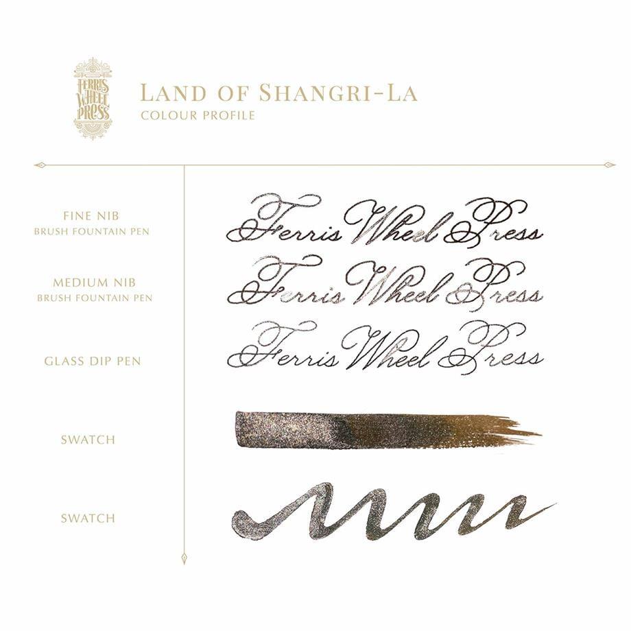 Ferris Wheel Press Shangri La Hotels 38 ml Şişe Mürekkep Land Of Shangri-la