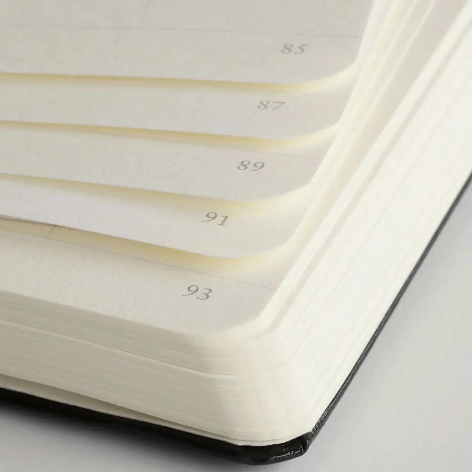Leuchttrum 1917 Medium(A5) Sert Kapak, 251 Numaralandırılmış Kareli Defter Stone Blue  363336