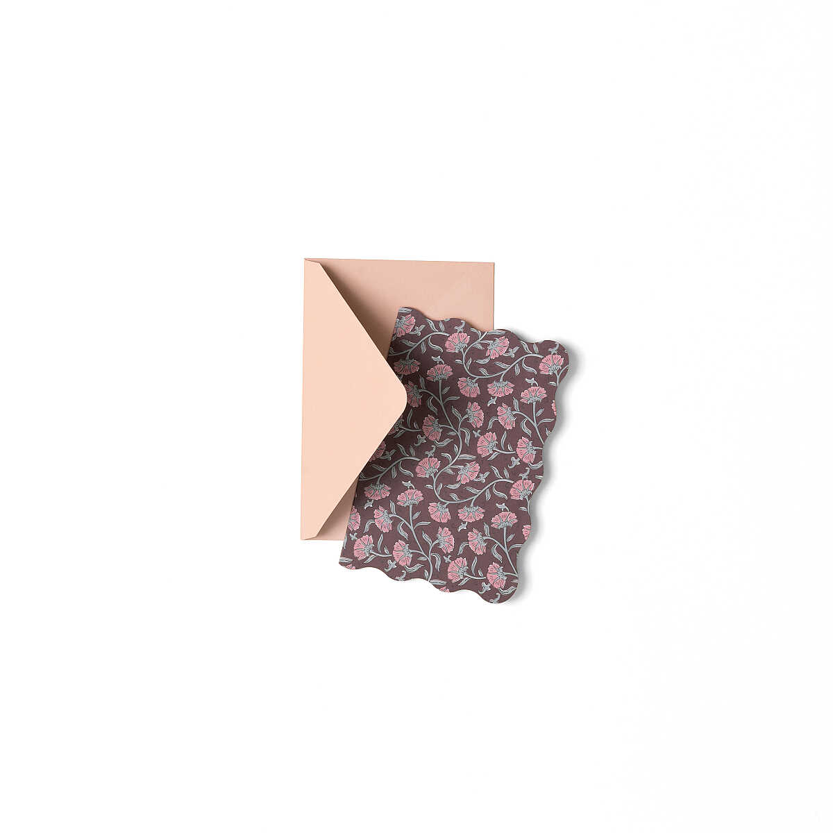 Designworks Vintage Floral 16'lı Zarflı Not Kartlık Seti