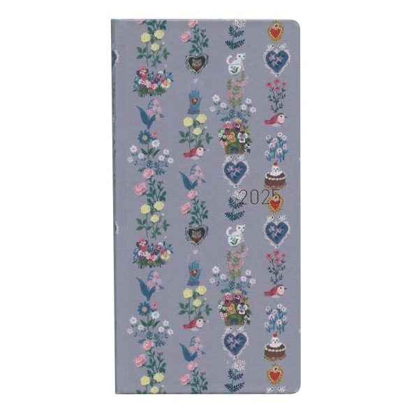 Hobonichi Techo Weeks - Yumi Kitagishi: Beautiful Wallpaper (April Start) Japonca Ajanda  