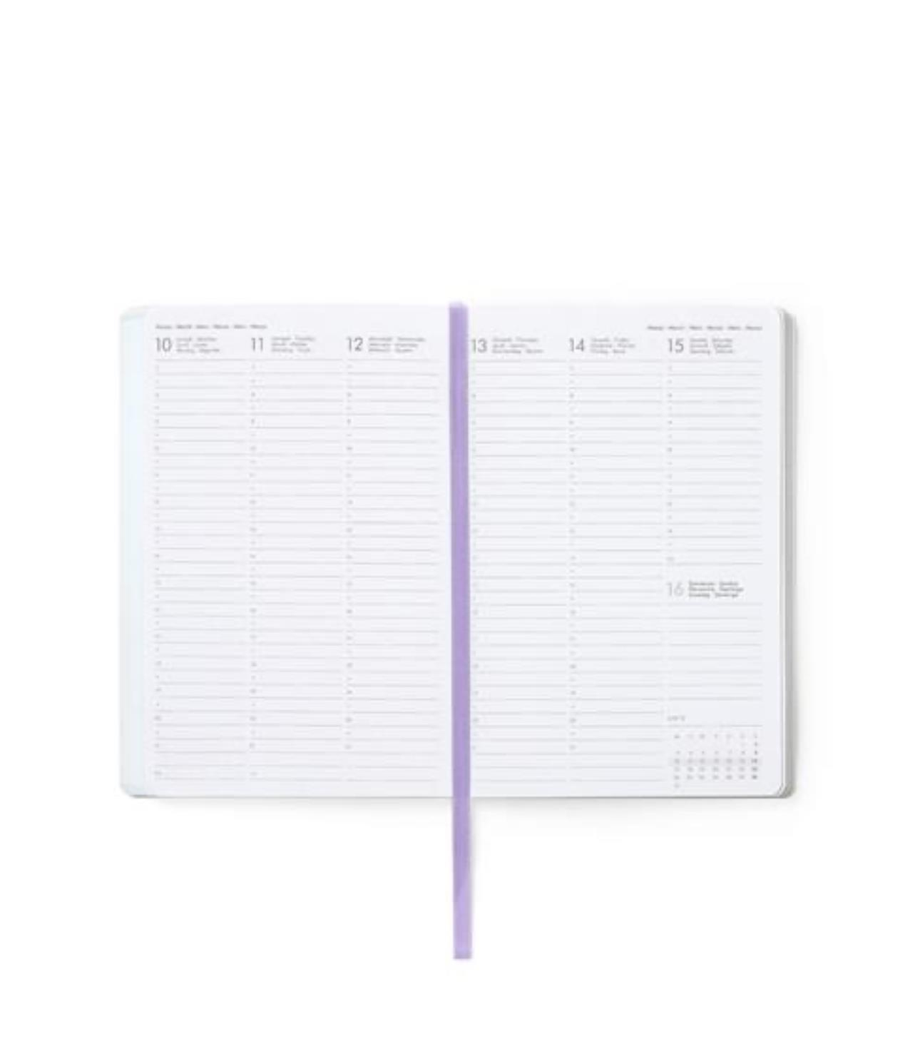 Legami Medium Agenda/Planner Sept. 2024- Dec. 2025 16 Haftalık Günlük Ajanda  Trust the Universe