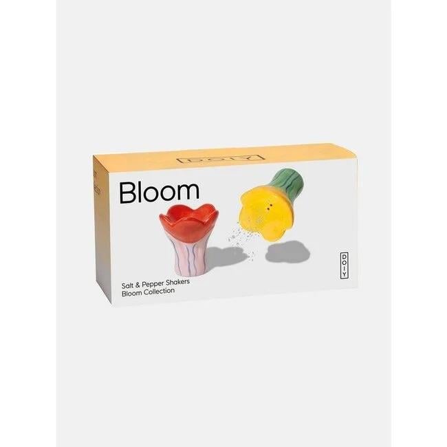 DOIY Bloom Çiçek Tuzluk Biberlik