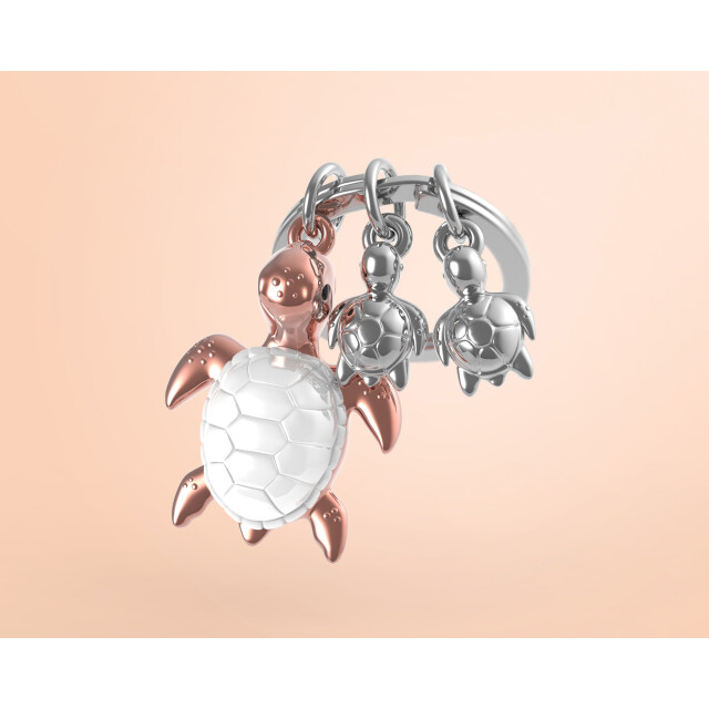 Metalmorphose Kaplumbağa Anahtarlık