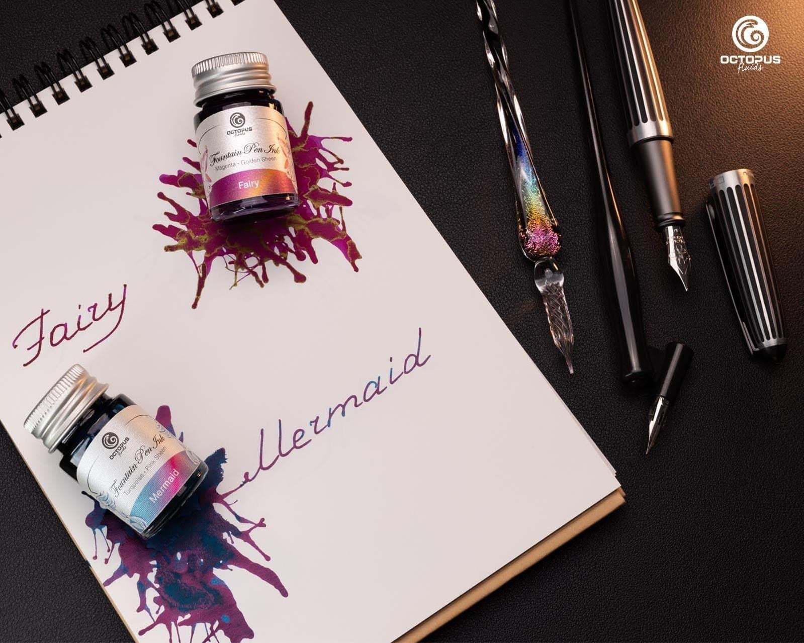 Octopus Fluids Dolma Kalem Mürekkep Seti 10 ml  Medusa