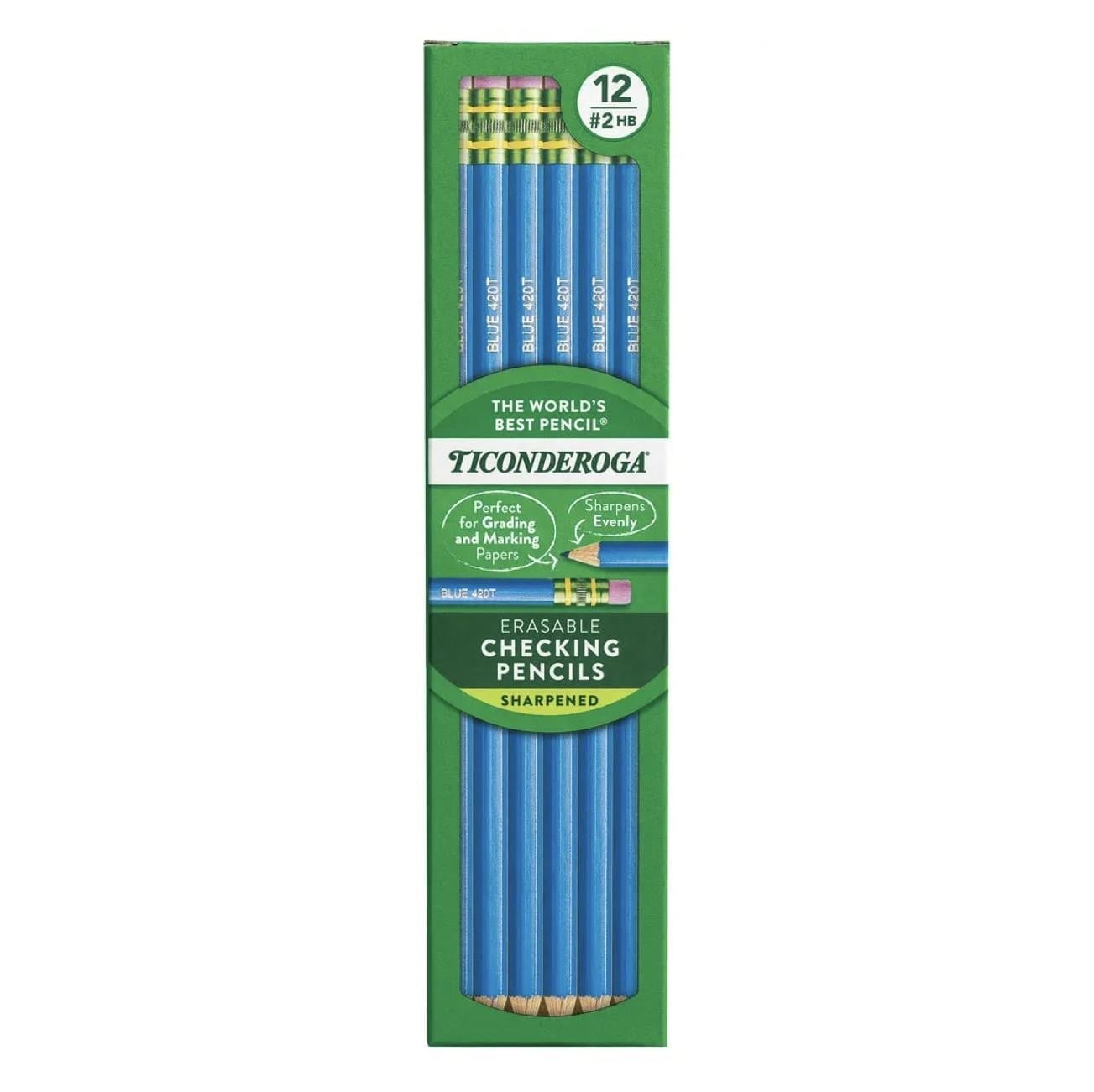  Dixon Ticonderoga The World's Best Pencil Blue 12'li Kurşun Kalem