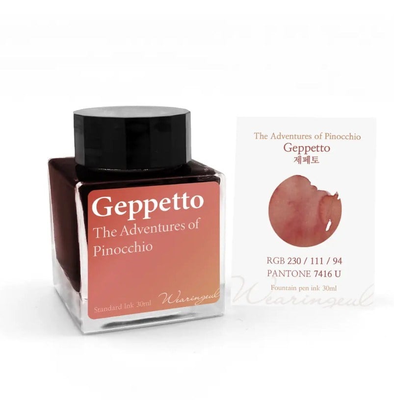 Wearingeul World Literature Ink Collection Ⅲ  Geppetto Şişe Mürekkep 30 ml