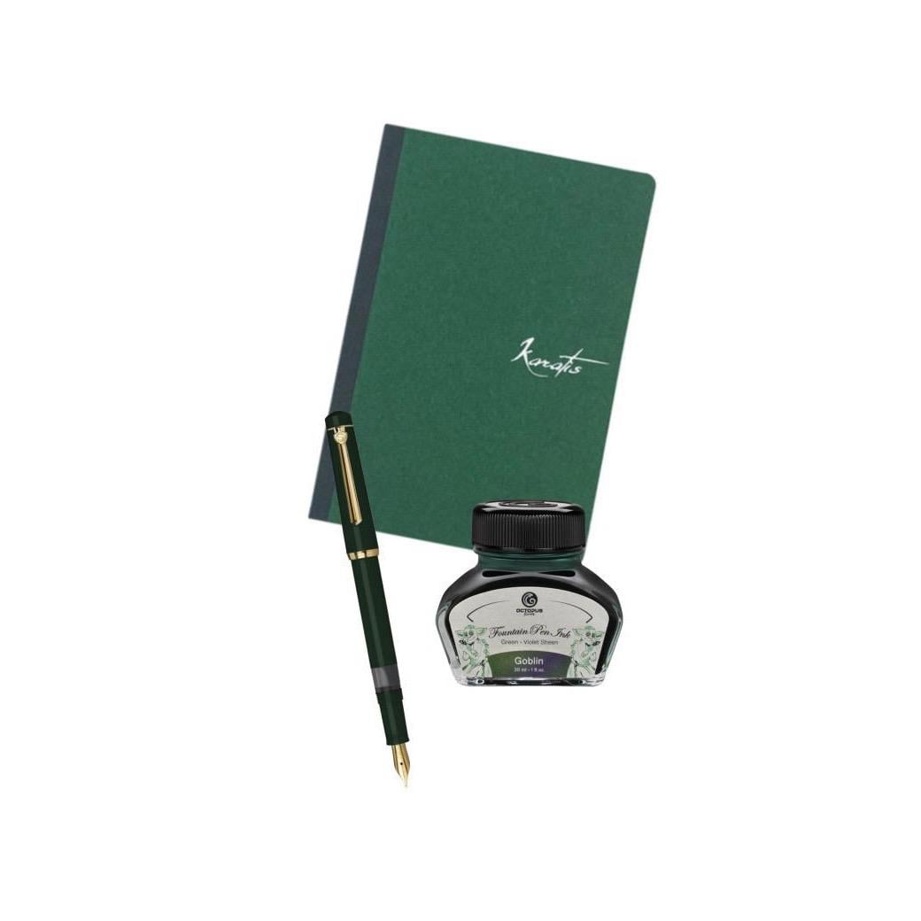 Fountain Pen Lover Starter Pack Green