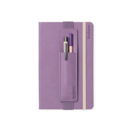 İf Bookaroo Pen Pouch Defter Üstü Kalemlik Aubergine Lila