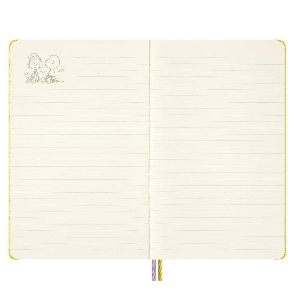 Moleskine 2025 Limited Edition Peanuts Patty Sert Kapak 13x21 Çizgili Defter Yellow