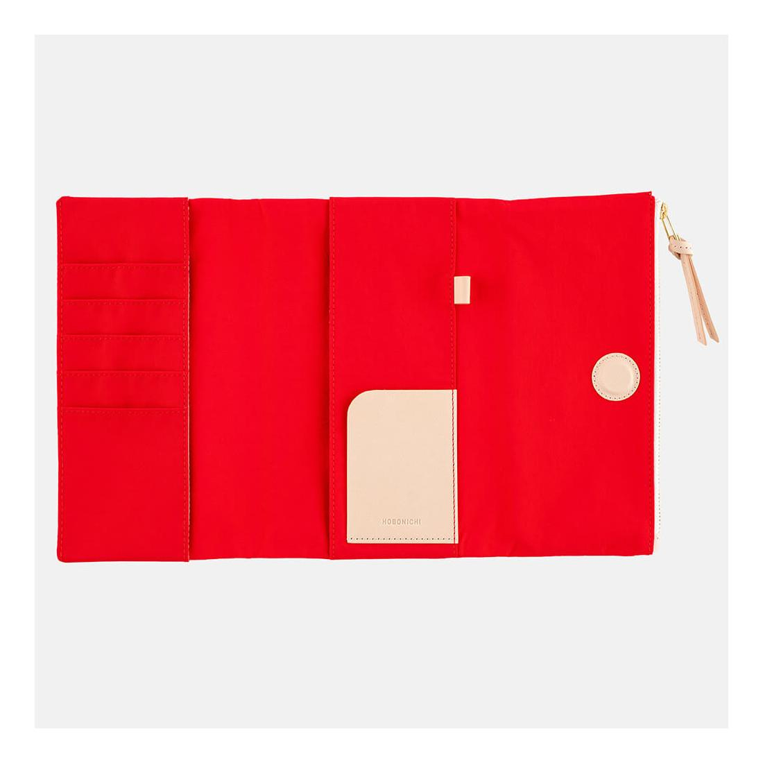 Hobonichi Techo Weeks Cover - Tragen RED Defter Kılıfı