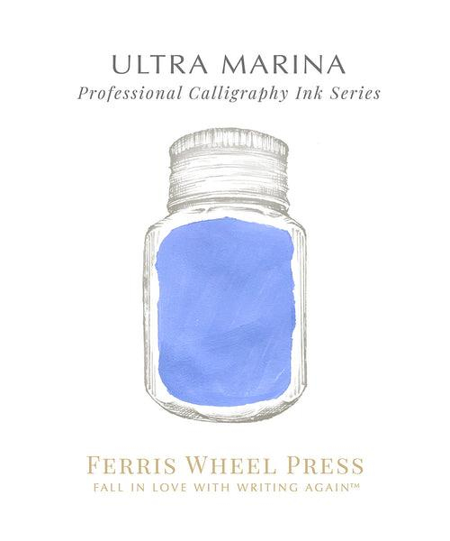 Ferris Wheel Press Ultra Marina Kaligrafi Şişe Mürekkep - 28 ml
